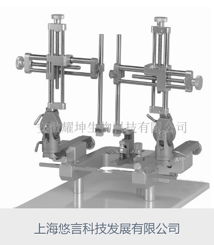 双臂小动物脑立体定位仪